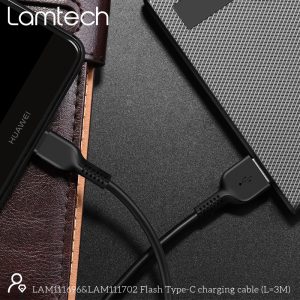 LAMTECH DATACABLE TYPE C 3M BLACK 3 054 01 000426 5
