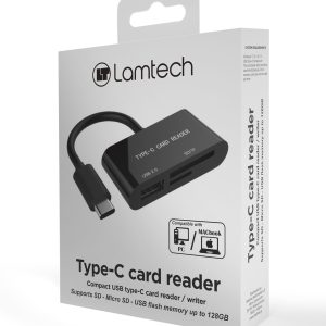 LAMTECH TYPE-C CARD READER BLACK 3 054 01 000449 1 scaled 1
