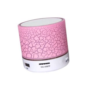 LAMTECH BLUETOOTH SPEAKER LED LIGHT WITH FM PINK 4 054 01 000482 1