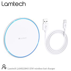 LAMTECH WIRELESS FAST CHARGER 15W 3 054 01 000505 4