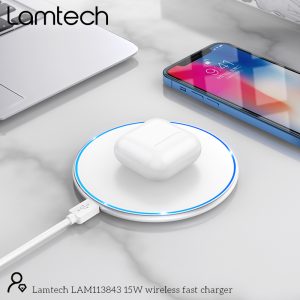 LAMTECH WIRELESS FAST CHARGER 15W 2 054 01 000505 7