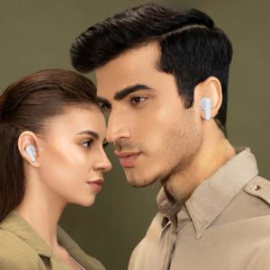 LAMTECH BT5.3 EARBUDS ANC & 4MIC ENC WITH LED CHARGING CASE WHITE 2 054 01 000507 12