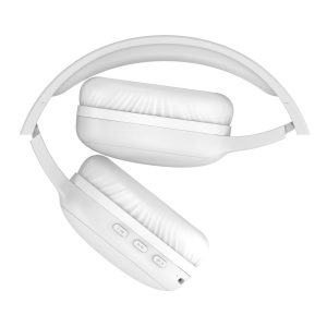 LAMTECH BT5.3 FOLDABLE HIGH FIDELITY HEADPHONES WHITE 3 054 01 000509 4