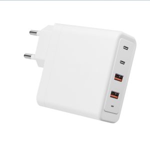 LAMTECH GaN FAST CHARGER 2xTYPE-C & 2xQC3.0 OUTPUT 100W 4 054 01 000538 1 1