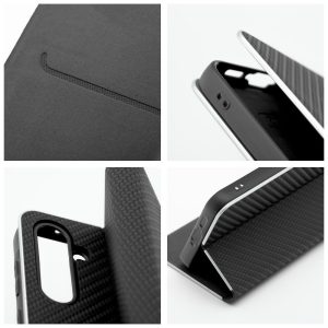 LUNA Book Carbon for SAMSUNG S10 Plus black 5 056b09972b128c1048c01e8059d1eb00
