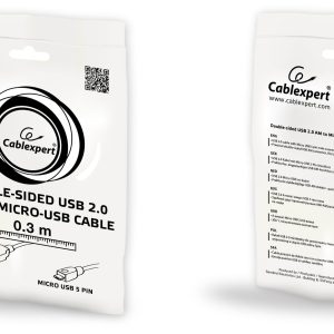 CABLEXPERT DOUBLE-SIDED USB 2.0 AM TO MICRO-USB CABLE 1M BLACK 3 072 01 000351 2 scaled 1