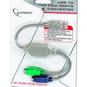 CABLEXPERT USB TO PS/2 CONVERTER CABLE 0,3M 2 3M