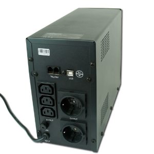 ENERGENIE UPS WITH USB AND LCD DISPLAY 1200 VA BLACK 4 072 01 000621 1