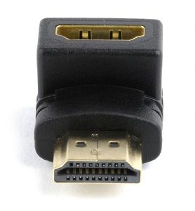CABLEXPERT HDMI RIGHT ANGLE ADAPTER 90o DOWNWARDS 2 072 01 000681 1
