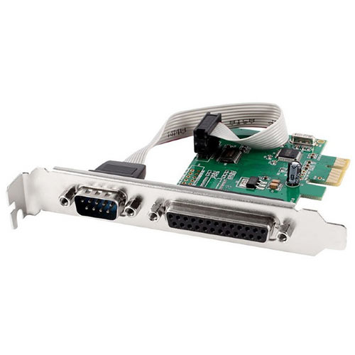 GEMBIRD COM SERIAL PORT+LPT PORT PCI EXPRESS ADD-ON CARD WITH EXTRA LOW-PROFILE BRACKET GEMBIRD COM SERIAL PORT+LPT PORT PCI EXPRESS ADD-ON CARD WITH EXTRA LOW-PROFILE BRACKET