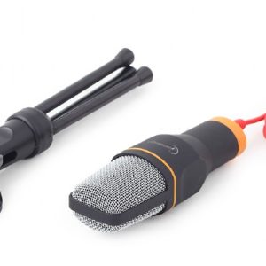 GEMBIRD DESKTOP MICROPHONE WITH A TRIPOD BLACK 3 072 01 000899 1