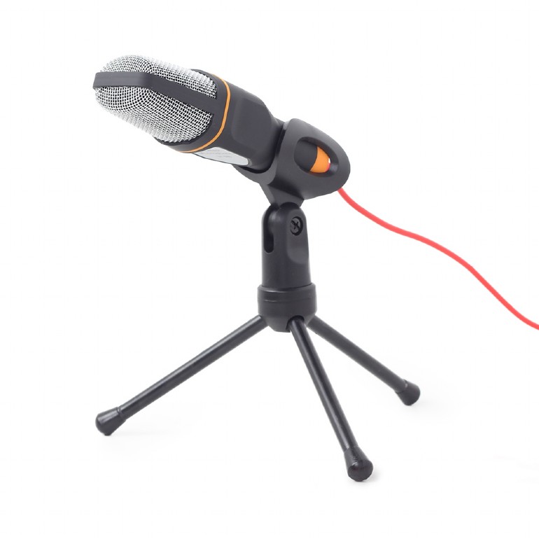 GEMBIRD DESKTOP MICROPHONE WITH A TRIPOD BLACK GEMBIRD DESKTOP MICROPHONE WITH A TRIPOD BLACK