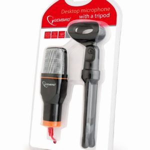 GEMBIRD DESKTOP MICROPHONE WITH A TRIPOD BLACK 2 072 01 000899 3