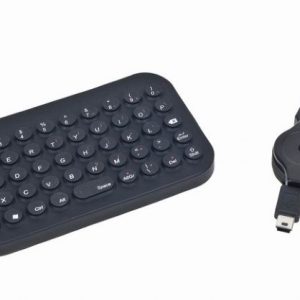 GEMBIRD BLUETOOTH MINI KEYBOARD 49KEYS US LAYOUT BLACK 3 072 01 001047 2