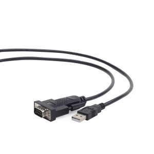 CABLEXPERT USB TO DB9M SERIAL PORT CONVERTER CABLE BLACK 1,5M 3 072 01 001048 1 scaled 1