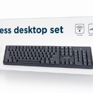 GEMBIRD WIRELESS DESKTOP SET US LAYOUT BLACK 2 072 01 001156 3