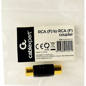 CABLEXPERT RCA (F) TO RCA (F) COUPLER 2 072 01 001159 1
