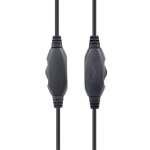 GEMBIRD GAMING HEADSET WITH VOLUME CONTROL PC/PS4 ORANGE-BLACK 3 072 01 001176 2