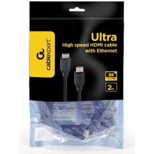 CABLEXPERT Ultra High speed HDMI cable with Ethernet, 8K select series, 2M 3 2M