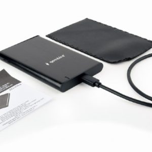 GEMBIRD USB 3.1 2,5' ENCLOSURE TYPE-C PORT BLACK 3 072 01 001214 4