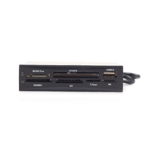 GEMBIRD INTERNAL USB CARD READER/WRITER BLACK 3 072 01 001234 1
