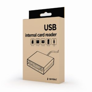 GEMBIRD INTERNAL USB CARD READER/WRITER BLACK 2 072 01 001234 2