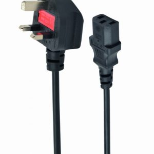 CABLEXPERT UK POWER CORD (C13) 5A, 6ft (1,8m) 3 8m)