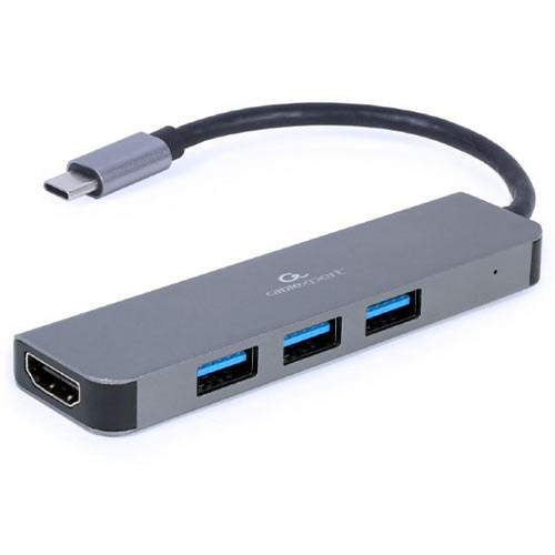 CABLEXPERT USB TYPE-C 2 IN 1 MULTI-PORT ADAPTER (HUB+HDMI) CABLEXPERT USB TYPE-C 2 IN 1 MULTI-PORT ADAPTER (HUB+HDMI)