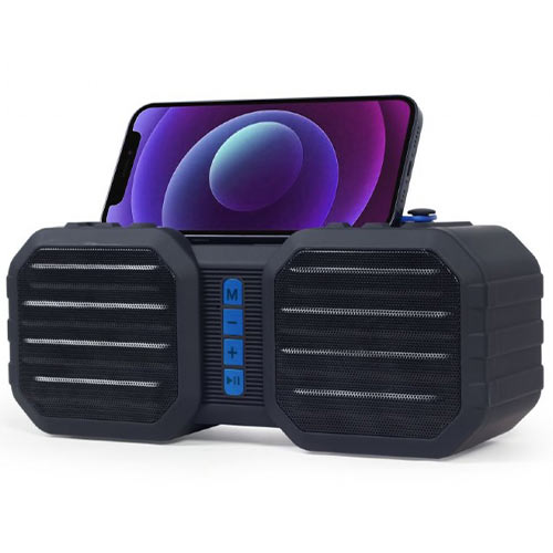 GEMBIRD BLUETOOTH SPEAKER BLACK/BLUE GEMBIRD BLUETOOTH SPEAKER BLACK/BLUE