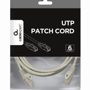 CABLEXPERT UTP CAT6 PATCH CORD 3M GREY 2 072 01 001516 1