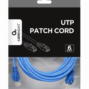 CABLEXPERT UTP CAT6 PATCH CORD 3M BLUE 2 072 01 001517 1