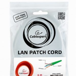 CABLEXPERT UTP CAT6 PATCH CORD 5M GREEN 2 072 01 001522 1