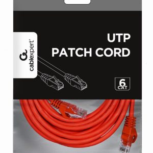 CABLEXPERT UTP CAT6 PATCH CORD 5M RED 2 072 01 001523 1
