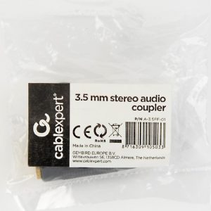 CABLEXPERT 3,5MM STEREO AUDIO COUPLER 2 5MM STEREO AUDIO COUPLER
