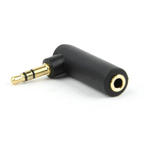 CABLEXPERT 3.5MM STEREO AUDIO RIGHT ANGLE ADAPTER 90° CABLEXPERT 3.5MM STEREO AUDIO RIGHT ANGLE ADAPTER 90°
