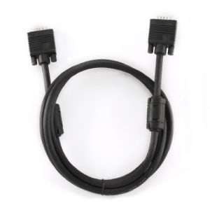 CABLEXPERT PREMIUM VGA HD15M/HD15M DUAL SHIELDED W/2*FERRITE CORE 15M CABLE BLACK 3 072 01 001588 2