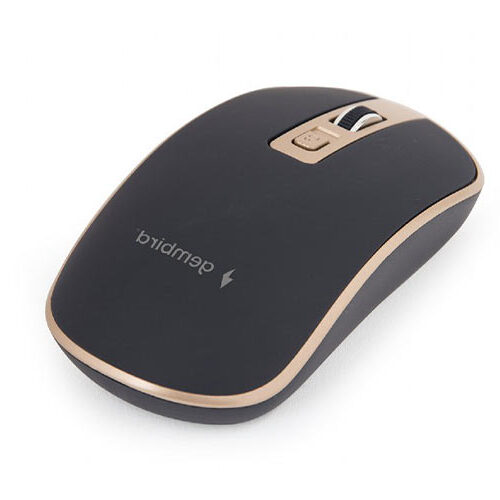 GEMBIRD WIRELESS OPTICAL MOUSE BLACK-GOLD GEMBIRD WIRELESS OPTICAL MOUSE BLACK-GOLD
