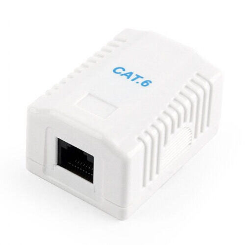 CABLEXPERT CAT6 UTP SINGLE PORT SURFACE MOUNT BOX CABLEXPERT CAT6 UTP SINGLE PORT SURFACE MOUNT BOX