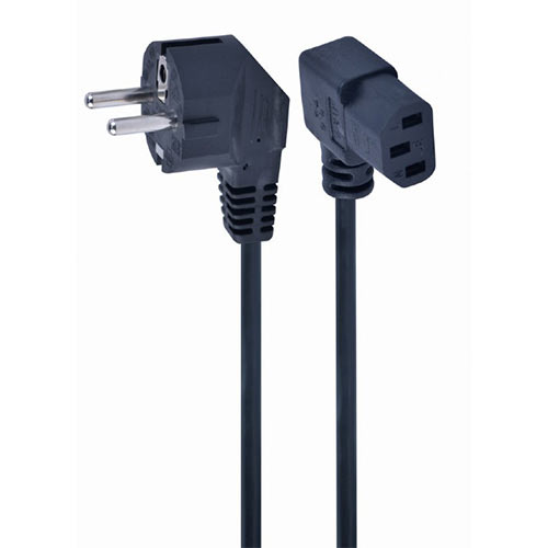 CABLEXPERT POWER CORD RIGHT ANGLED C13 VDE APPROVED 1 CABLEXPERT POWER CORD RIGHT ANGLED C13 VDE APPROVED 1