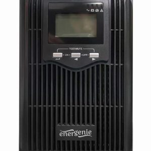 ENERGENIE PURE SINE WAVE UPS, LCD DISPLAY, USB, 1000VA, BLACK 3 USB