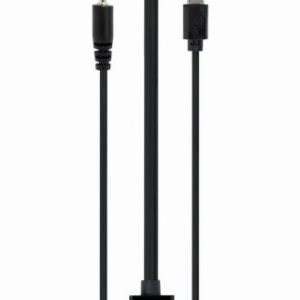 CABLEXPERT HDMI MALE TO HDMI FEMALE+VGA FEMALE+AUDIO ADAPTER CABLE BLACK RETAIL PACK 4 072 01 001687 4