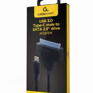 CABLEXPERT USB3.0 TYPE-C MALE TO SATA 2.5' DRIVE ADAPTER RETAIL PACK 3 072 01 001688 4
