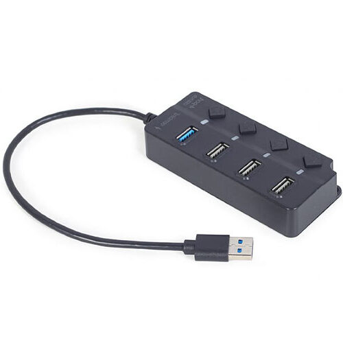 GEMBIRD 4-PORT USB HUB (1XUSB3.1+3XUSB2.0) WITH SWITCHES GEMBIRD 4-PORT USB HUB (1XUSB3.1+3XUSB2.0) WITH SWITCHES