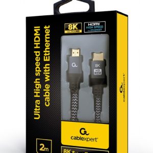 CABLEXPERT ULTRA HIGH SPEED HDMI CABLE,8K SELECT PLUS SERIES 2M 3 072 01 001736 2