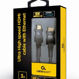 CABLEXPERT ULTRA HIGH SPEED HDMI CABLE,8K SELECT PLUS SERIES 3M 3 072 01 001737 2