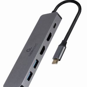 CABLEXPERT USB TYPE-C 3IN1 MULTI-PORT ADAPTER (HUB+HDMI+PD) 3 072 01 001777 1