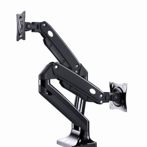 GEMBIRD FULL-MOTION DESK 2-DISPLAY MOUNTING ARM 17'-35' 2 072 01 001798 1