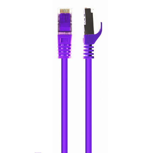 CABLEXPERT FTP CAT6 UTP PATCH CORD PURPLE SHIELDED 0.5M CABLEXPERT FTP CAT6 UTP PATCH CORD PURPLE SHIELDED 0.5M