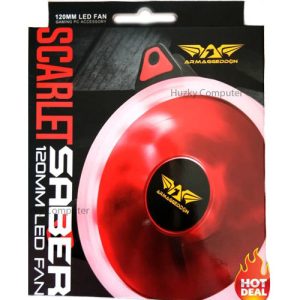 ARMAGGEDDON SCARLET SABER FAN 12CM LED RED 3 073 01 000618 2