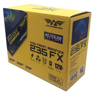 ARMAGGEDDON RGB PSU 470W VOLTRON BRONZE 235FX 2 073 01 000620 1